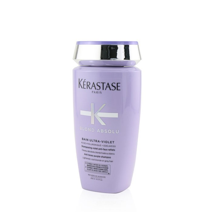 Blond Absolu Bain Ultra-violet Anti-brass Purple Shampoo (lightened, Cool Blonde Or Grey Hair) - 250ml/8.5oz
