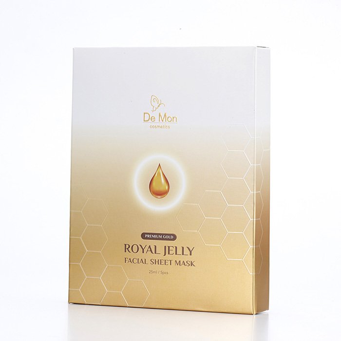 Gold Royal Jelly Facial Sheet Mask - 5x25ml/0.8oz