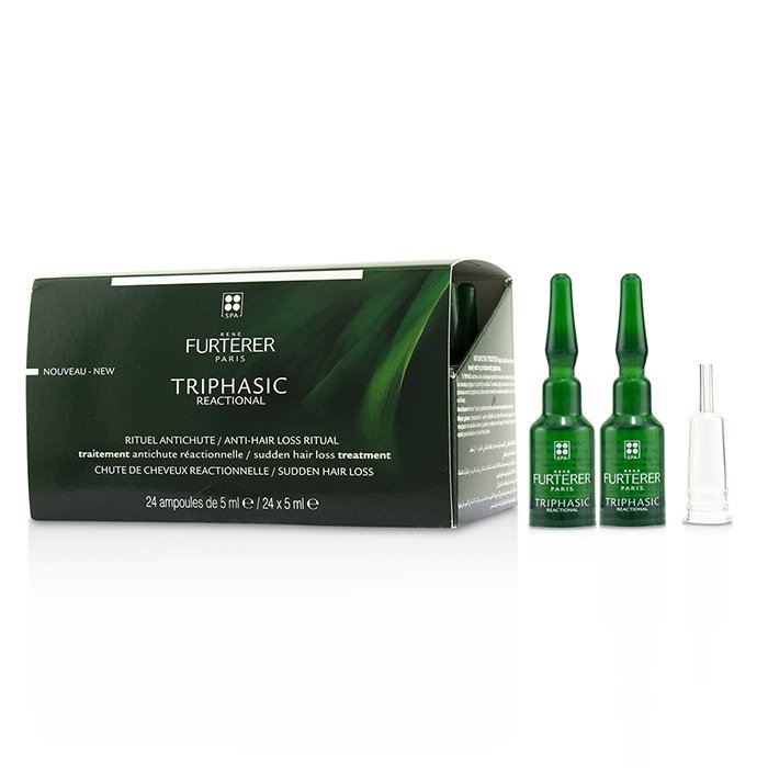 Triphasic Reactional Anti-hair Loss Ritual Sudden Hair Loss Treatment - 24x5ml/0.16oz