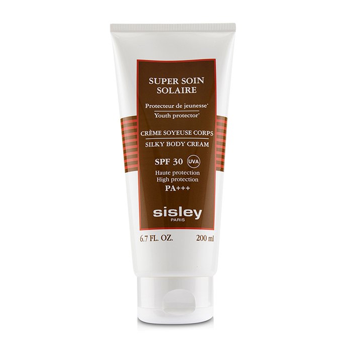 Super Soin Solaire Silky Body Cream Spf 30 Uva High Protection 168105 - 200ml/6.7oz