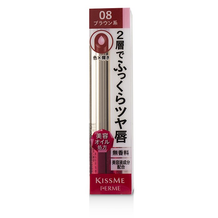 Kiss Me Ferme W Color Double Rouge - # 08 - 3.6g/0.12oz