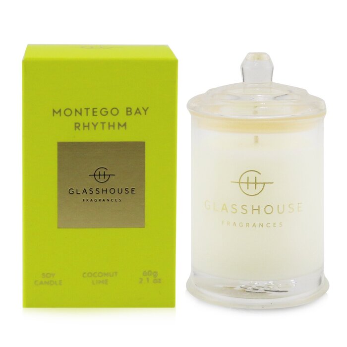 Triple Scented Soy Candle - Montego Bay Rhythm (coconut & Lime) - 60g/2.1oz