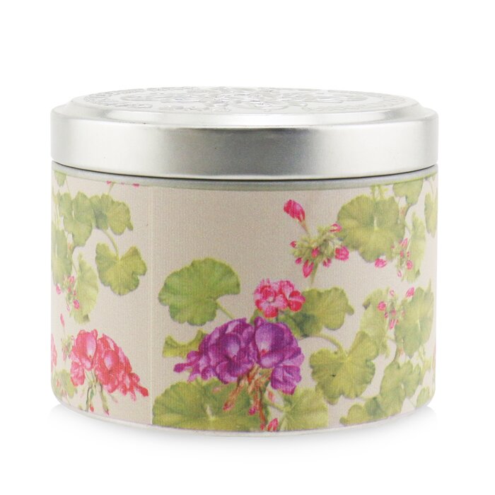 100% Beeswax Tin Candle - Geraniol & Citronella - (8x6) cm