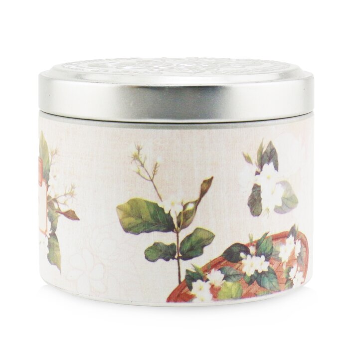 100% Beeswax Tin Candle - Sampaguita - (8x6) cm