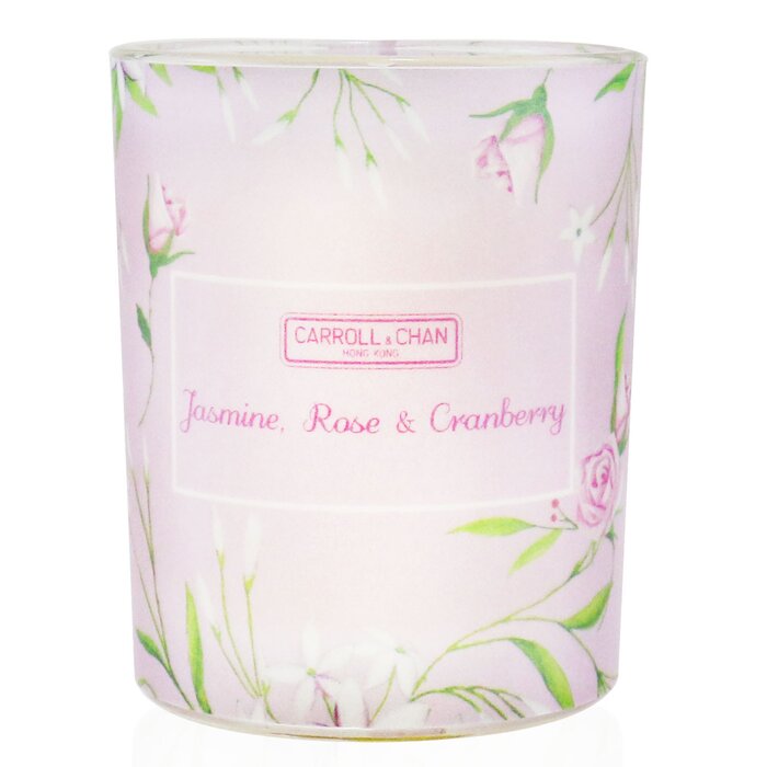 100% Beeswax Votive Candle - Jasmine Rose Cranberry - 65g/2.3oz