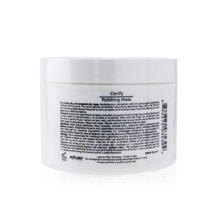 Clarify Polishing Mask - For Normal, Oily & Congested Skin Types (salon Size) - 250ml/8oz