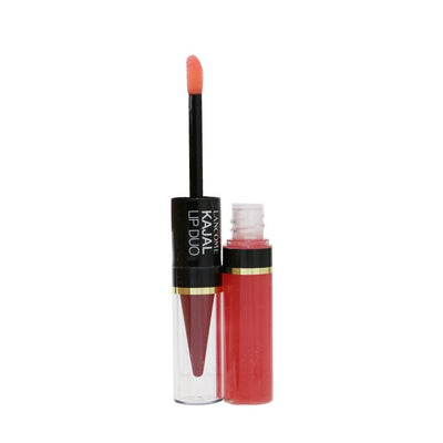 Kajal Lip Duo High Precision Lipstick & Illuminating Gloss - # 05 Red Crush - -