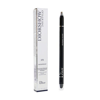 Diorshow 24h Stylo Waterproof Eyeliner - # 076 Pearly Silver - 0.2g/0.007oz