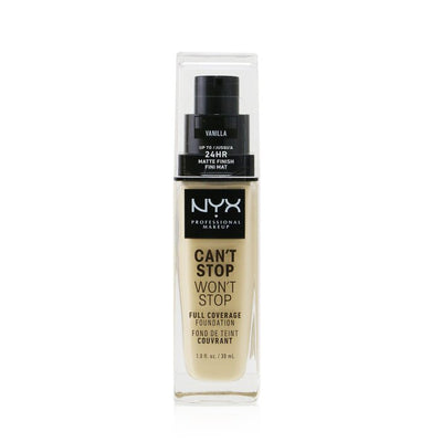 Can't Stop Won't Stop Full Coverage Foundation - # Vanilla - 30ml/1oz