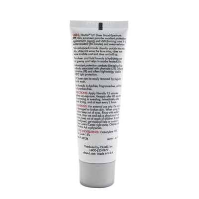 Uv Sheer Water-resistant Facial Sunscreen Spf 50 - 50ml/1.7oz