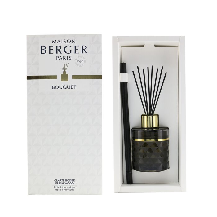 Clarity Grey Pre-filled Reed Diffuser - Fresh Wood - 115ml/3.8oz