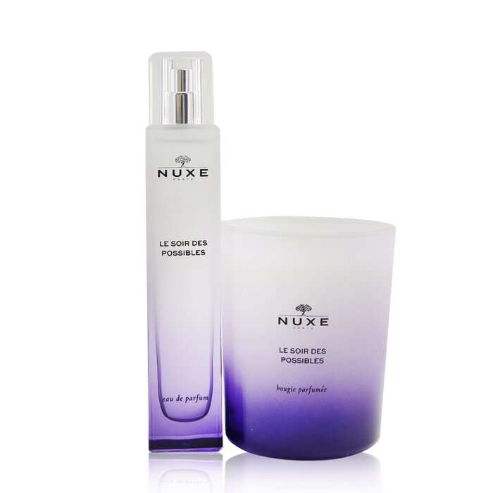 Le Soir Des Possibles Coffret: Eau De Parfum Spray 50ml/1.6oz + Scented Candle 140g/4.9oz - 2pcs