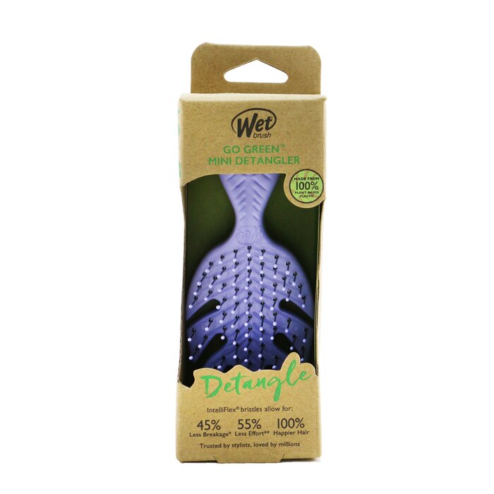 Go Green Mini Detangler - # Purple - 1pc