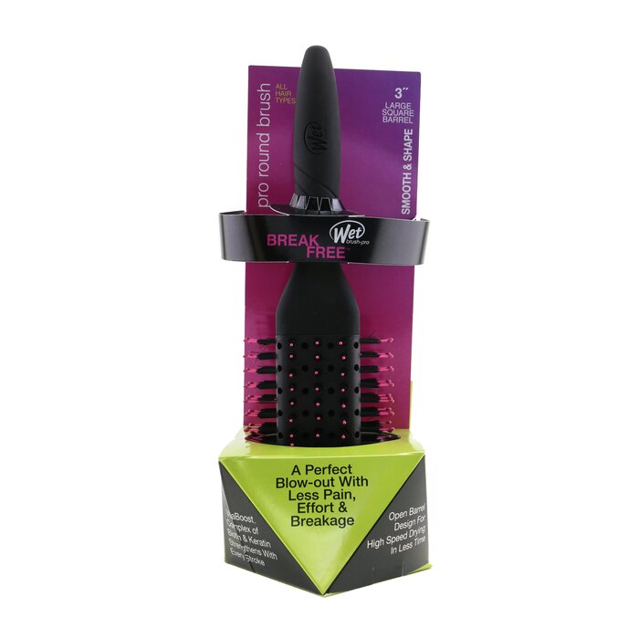 Pro Fast Dry Round Brush - #  3" Square (all Hair Types) - 1pc