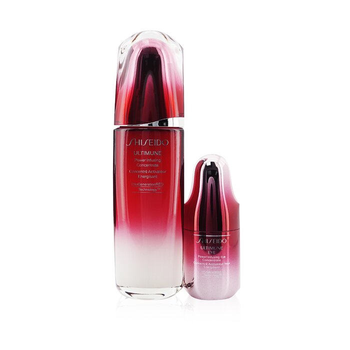 Ultimune Power Infusing (imugenerationred Technology) Set: Face Concentrate 100ml + Eye Concentrate 15ml - 2pcs