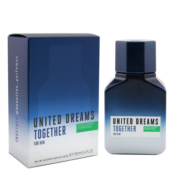 United Dreams Together For Him Eau De Toilette Spray - 100ml/3.4oz