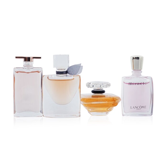 Best Of Lancome Fragrance Coffret: Tresor Edp 7.5ml + Idole Edp 5ml + La Vie Est Belle Edp 4ml + Miracle Edp 5ml - 4pcs