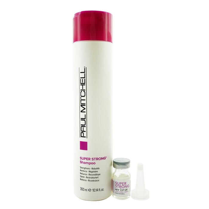 Strength Super Strong Complex Program Set: Shampoo 300ml + Hair Lotion 12x6ml - 13pcs