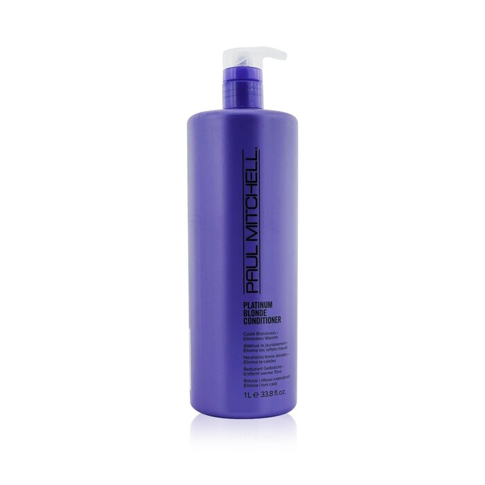 Platinum Blonde Conditioner (cools Brassiness - Eliminates Warmth) - 1000ml/33.8oz