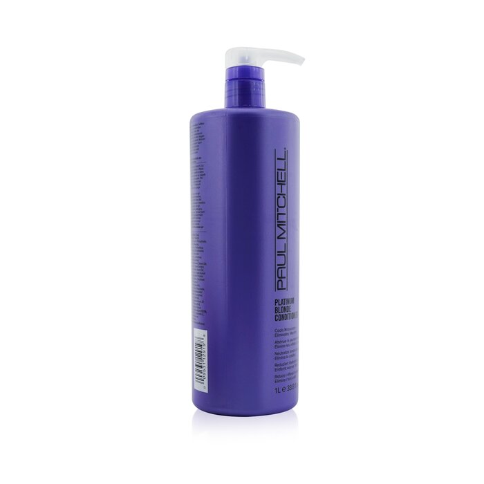 Platinum Blonde Conditioner (cools Brassiness - Eliminates Warmth) - 1000ml/33.8oz