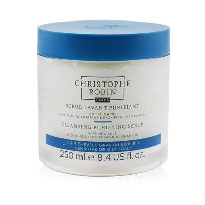 Cleansing Purifying Scrub With Sea Salt (soothing Detox Treatment Shampoo) - Sensitive Or Oily Scalp - 250ml/8.4oz