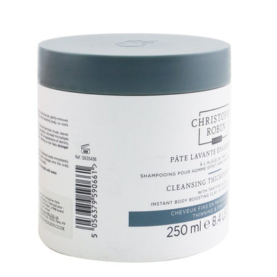 Cleansing Thickening Paste With Tahitian Algae For Men (instant Body Boosting Clay To Foam Shampoo) - Thinning & Fine Hair - 250ml/8.4oz