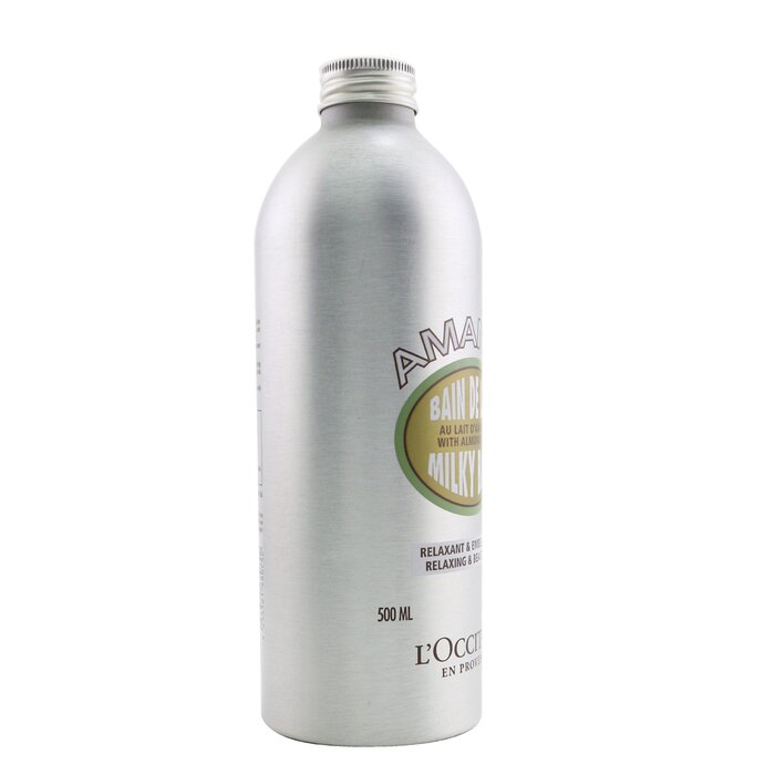 Almond Milky Bath With Almond Milk - Relaxing & Beautifying - 500ml/16.9oz