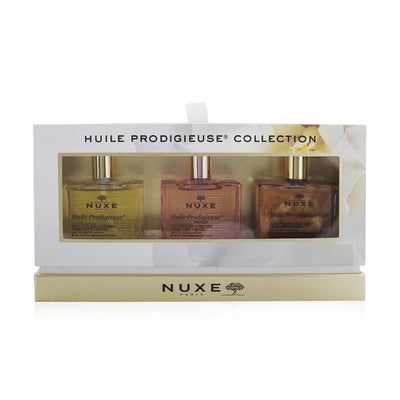 Huile Prodigieuse Collection: Huile Prodigieuse Dry Oil 50ml + Huile Prodigieuse Florale Dry Oil 50ml + Huile Prodigieuse Or Dry Oil 50ml - 3x