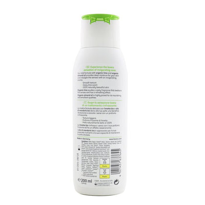 Body Lotion (regreshing) - With Lime & Organic Almond Oil - For Normal Skin - 200ml/7oz