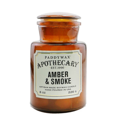 Apothecary Candle - Amber & Smoke - 226g/8oz