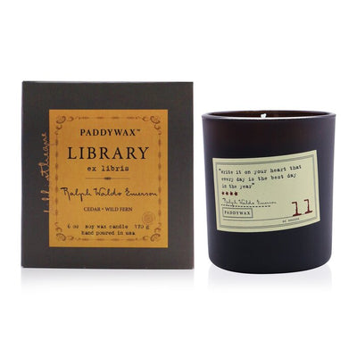 Library Candle - Ralph Waldo Emerson - 170g/6oz