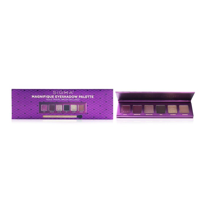 Magnifique Eyeshadow Palette (6x Eye Shadow + 1x Brush) - -