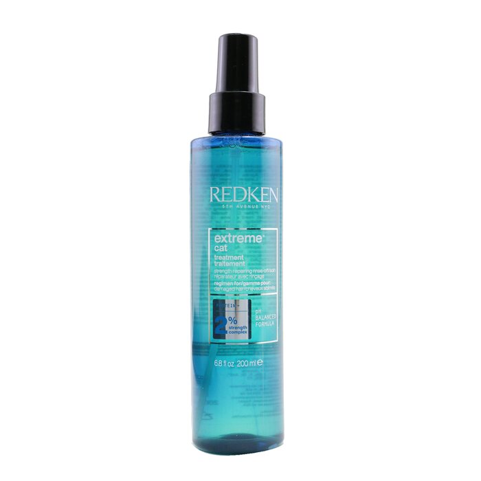 Extreme Cat Protein Strength Repairing Rinse-off Treatment  (for Damaged Hair) - 200ml/6.8oz