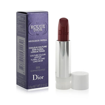 Rouge Dior Couture Colour Refillable Lipstick Refill - # 869 Sophisticated (satin) - 3.5g/0.12oz