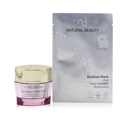 Resilience Multi-effect Tri-peptide Face And Neck Creme Spf 15 - For Dry Skin  (free: Natural Beauty R-pga Deep Hydration Moisturizing Cushion Mask