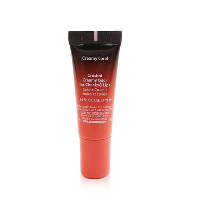 Crushed Creamy Color For Cheeks & Lips - # Creamy Coral - 10ml/0.34oz