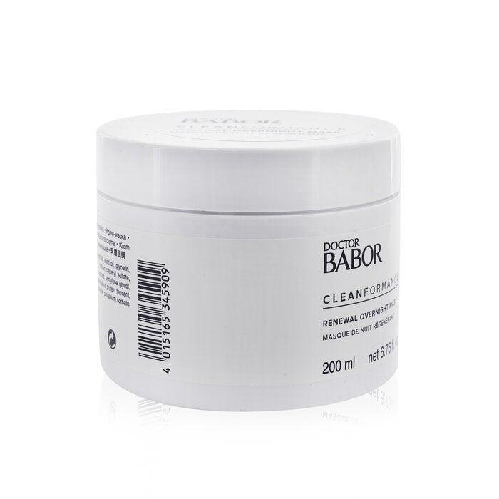 Doctor Babor Clean Formance Renewal Overnight Mask (salon Size) - 200ml/6.76oz