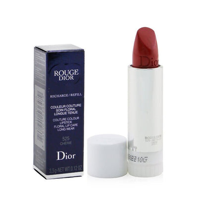 Rouge Dior Couture Colour Refillable Lipstick Refill - # 525 Cherie (metallic) (box Slightly Damaged) - 3.5g/0.12oz
