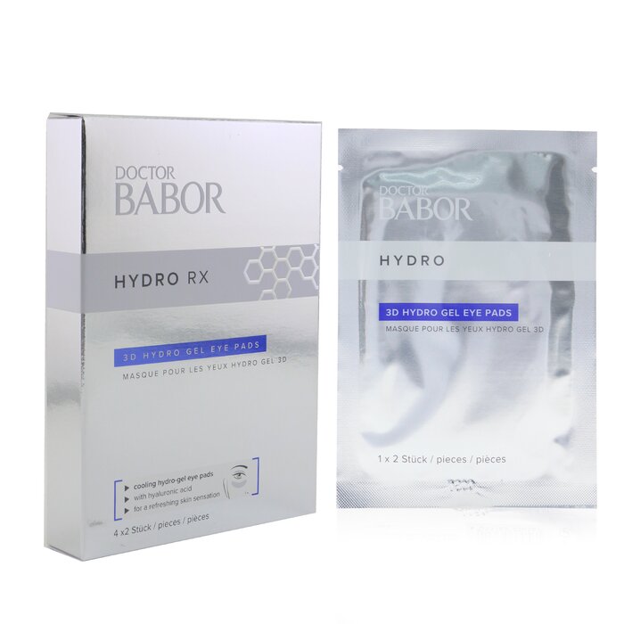Doctor Babor Hydro Rx 3d Hydro Gel Eye Pads - 4pairs