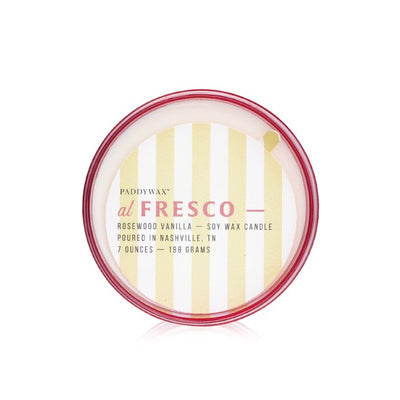 Al Fresco Candle - Rosewood Vanilla - 198g/7oz
