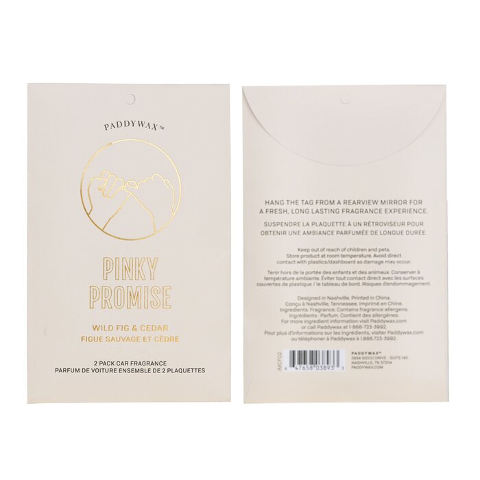 Impressions Car Fragrance - Pinky Promise - 2packs
