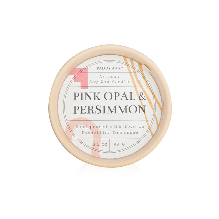 Wabi Sabi Candle - Pink Opal & Persimmon - 99g/3.5oz