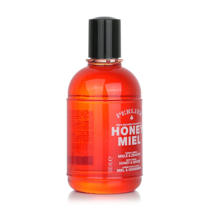 Honey Miel Honey & Ginger Bath Cream - 500ml/16.9oz
