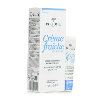 Creme Fraiche De Beaute 48hr Moisturising Plumping Cream Gift Set (for Normal Skin) - 30ml+15ml