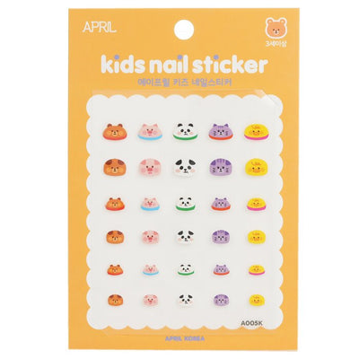 April Kids Nail Sticker - # A005k - 1pack