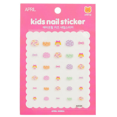 April Kids Nail Sticker - # A013k - 1pack