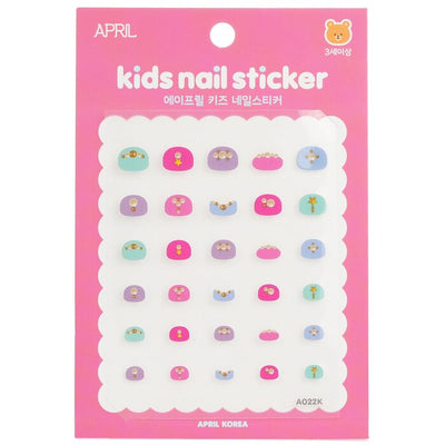 April Kids Nail Sticker - # A022k - 1pack