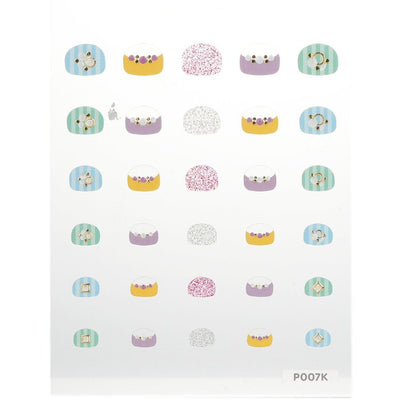 Princess Kids Nail Sticker - # P007k - 1pack