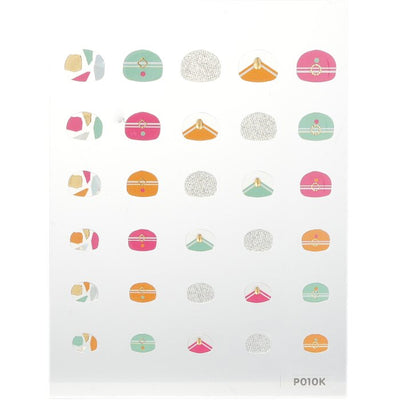 Princess Kids Nail Sticker - # P010k - 1pack