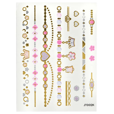 Princess Jewel Body Sticker - # Jt002k - 1pc